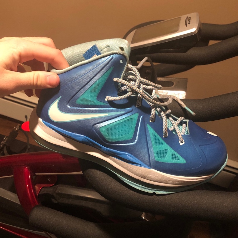 Lebron 10 blue diamond